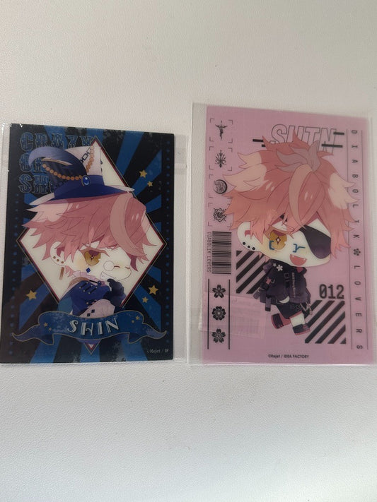 Diabolik Lovers Crazy Circus Sakura Blossom Card Set Shin Tsukinami
