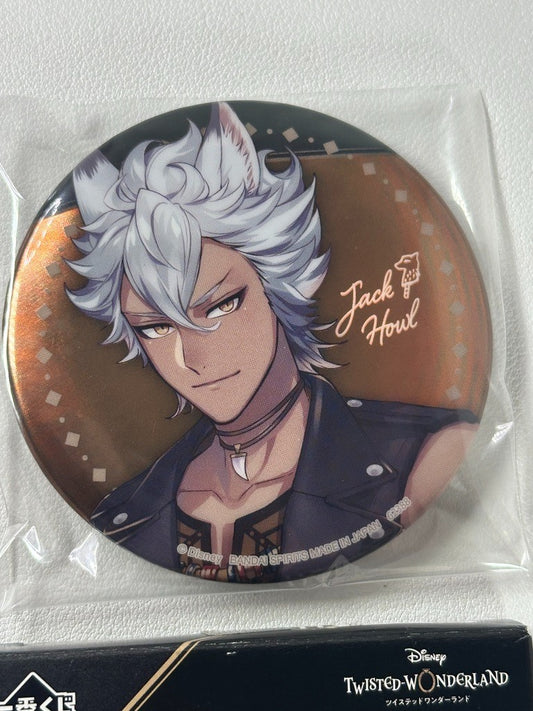 Twisted Wonderland Ichiban Kuji Can Badge Savanaclaw Jack Howl