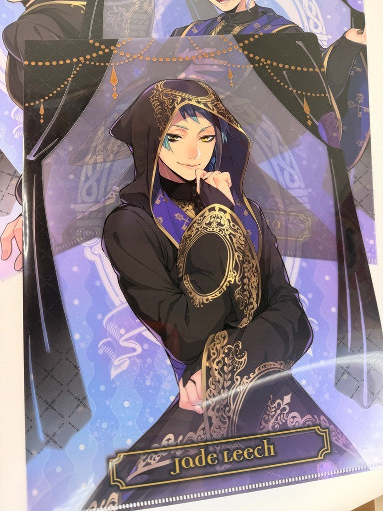 Twisted Wonderland Clear File Set Octavinelle Jade Floyd Azul Ceremony