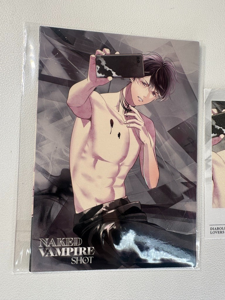 Diabolik Lovers Vampire Shot Postcard Card Set Ruki Mukami