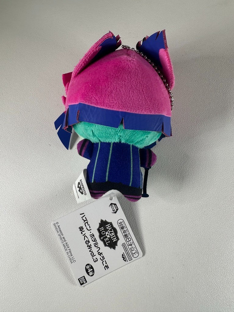Hazbin Hotel Bandai Plush Mascot Alastor Blue