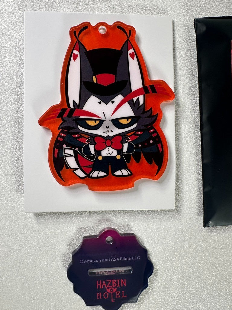 Hazbin Hotel Chibi Acrylic Stand Keychain Parco Husk