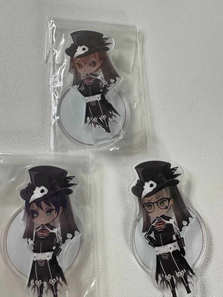Twisted Wonderland Scary Dress Acrylic Stand Set Heartslabyul Ace Deuce Trey