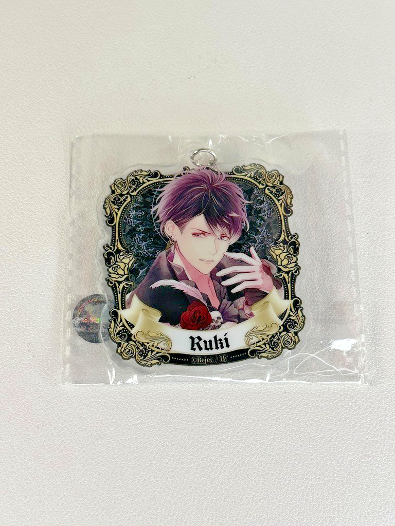 Diabolik Lovers Heart Earring Acrylic Charm Ruki Mukami