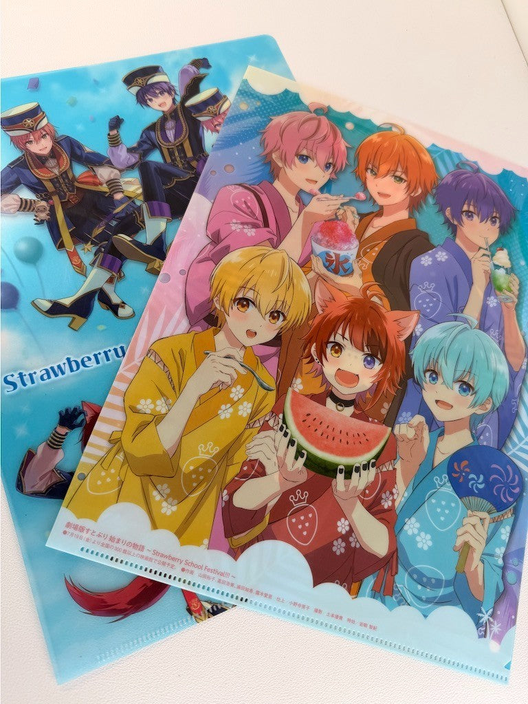 Strawberry Prince Clear File Set Rinu Root Satomi