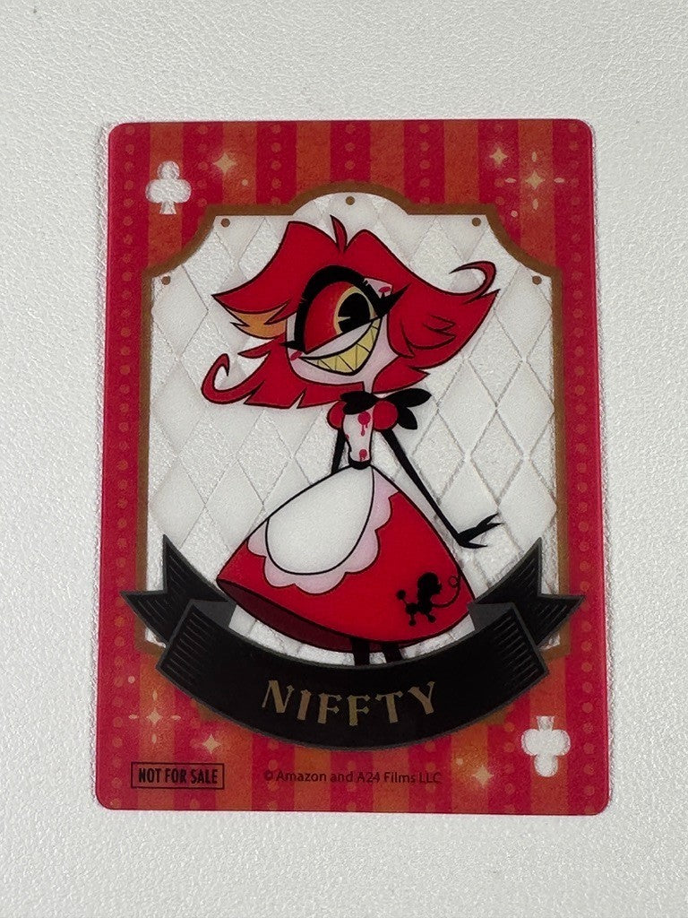 Hazbin Hotel Ikebukuro Pop Up Shop Clear Card Nifty