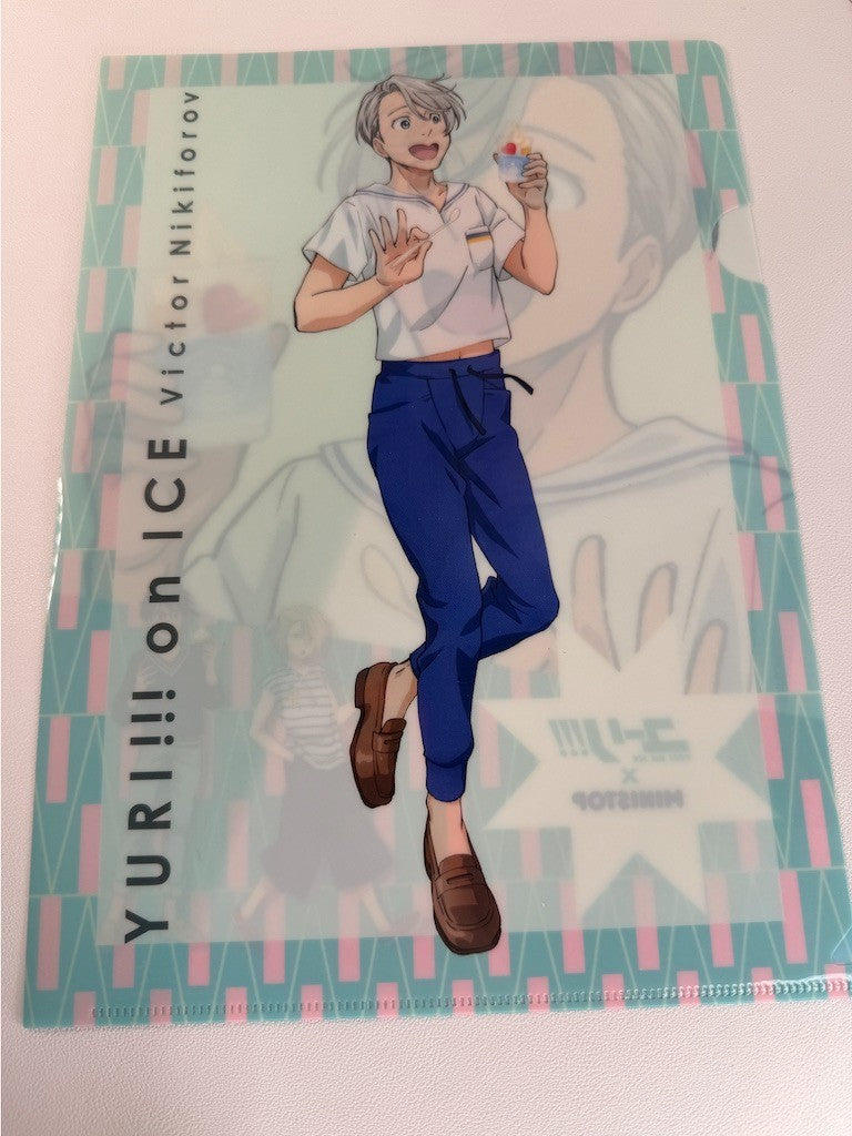Yuri!!! on Ice Ministop Clear File Victor Nikiforov