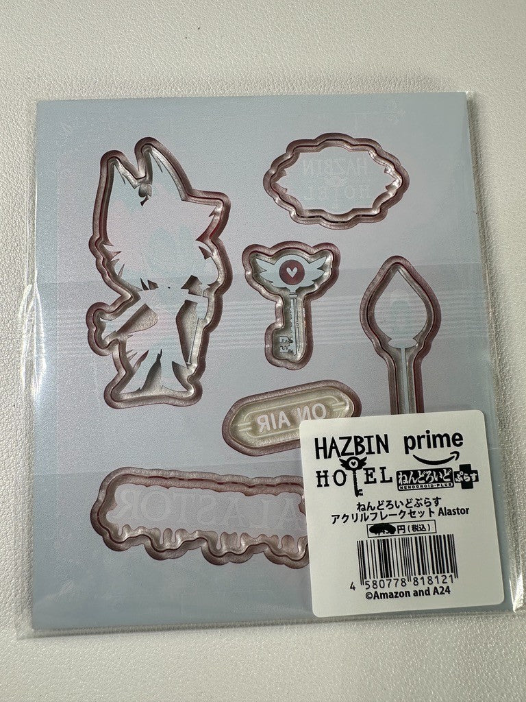 Hazbin Hotel Smile Base Cafe Arylic Stand Chibi Alastor