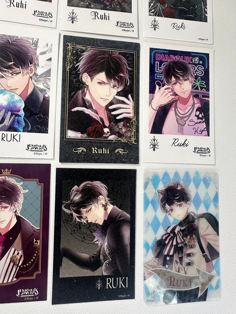 Diabolik Lovers Vampire Warrior Haunted Bridal Card Set Ruki Mukami