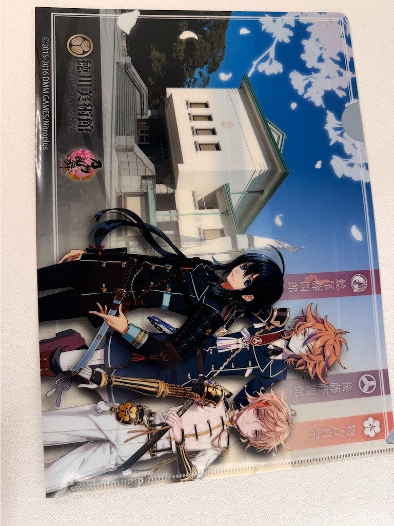 Touken Ranbu Tokugawa Art Museum Clear File Namazuo Toshiro