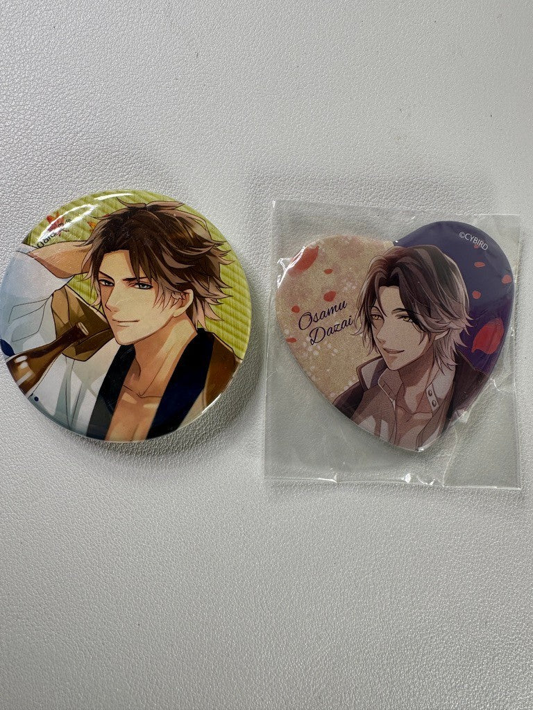 Ikemen Sengoku Romances Across Time Can Badge Set Heart