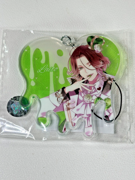 Diabolik Lovers Vampire Heart Cake Laito Sakamaki Acrylic Charm