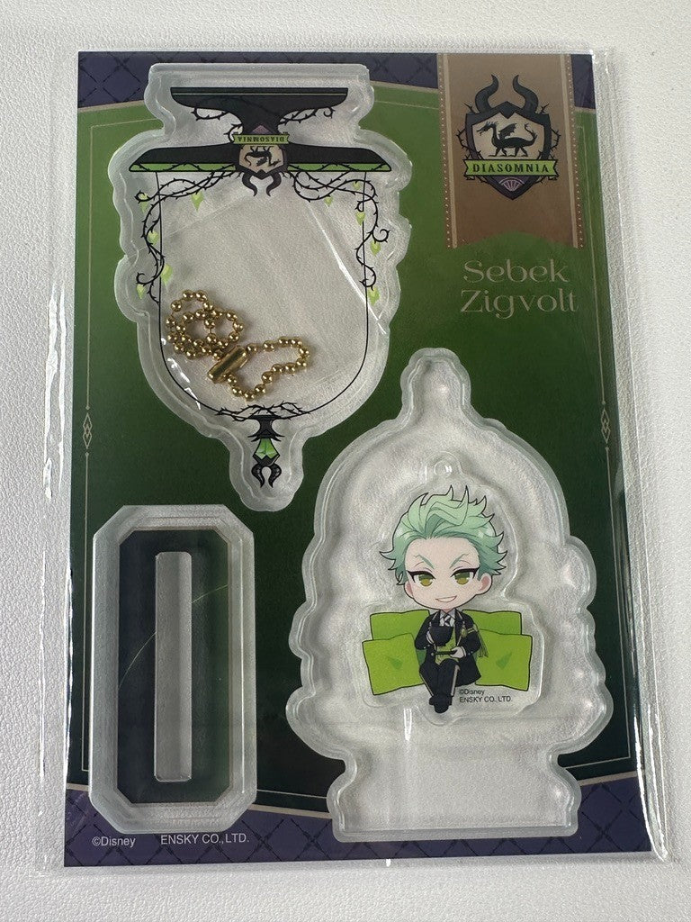 Twisted Wonderland Ensky Clear Acrylic Stand Diasomnia Sebek Zigvolt