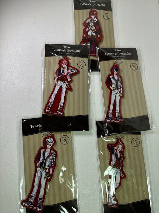Twisted Wonderland Acryic Charm Vol. 5 Heartslabyul Dorm Riddle Ace Deuce Trey