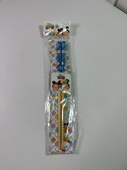 Disney Tsum Tsum Chop Sticks Micket Minnie Pluto Goofy Donald Lilo Blue