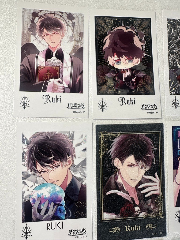 Diabolik Lovers Vampire Warrior Haunted Bridal Card Set Ruki Mukami