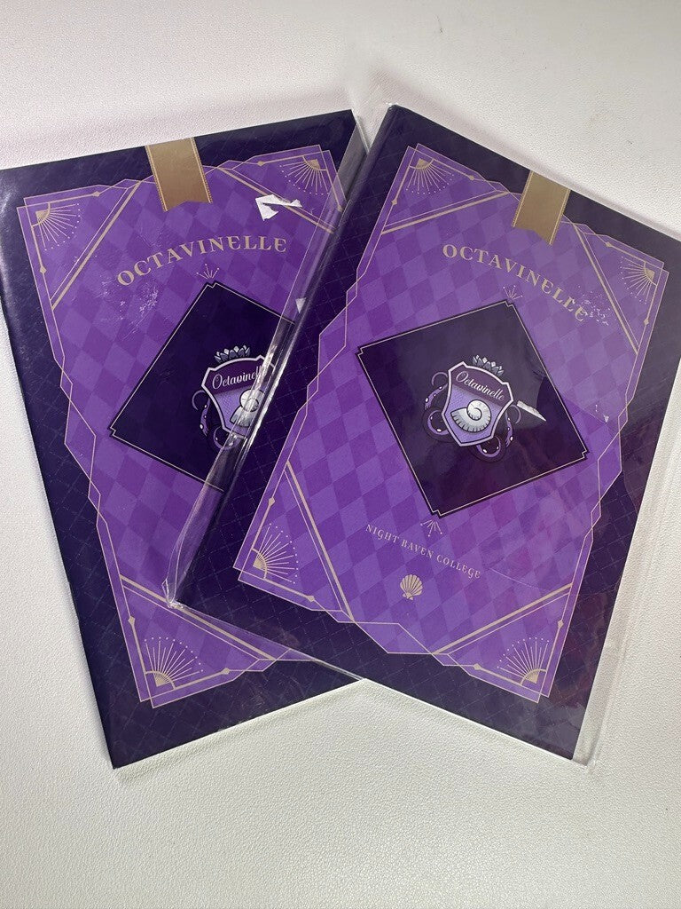 Twisted Wonderland Octavinelle  Notebook Set Jade Floyd Azul