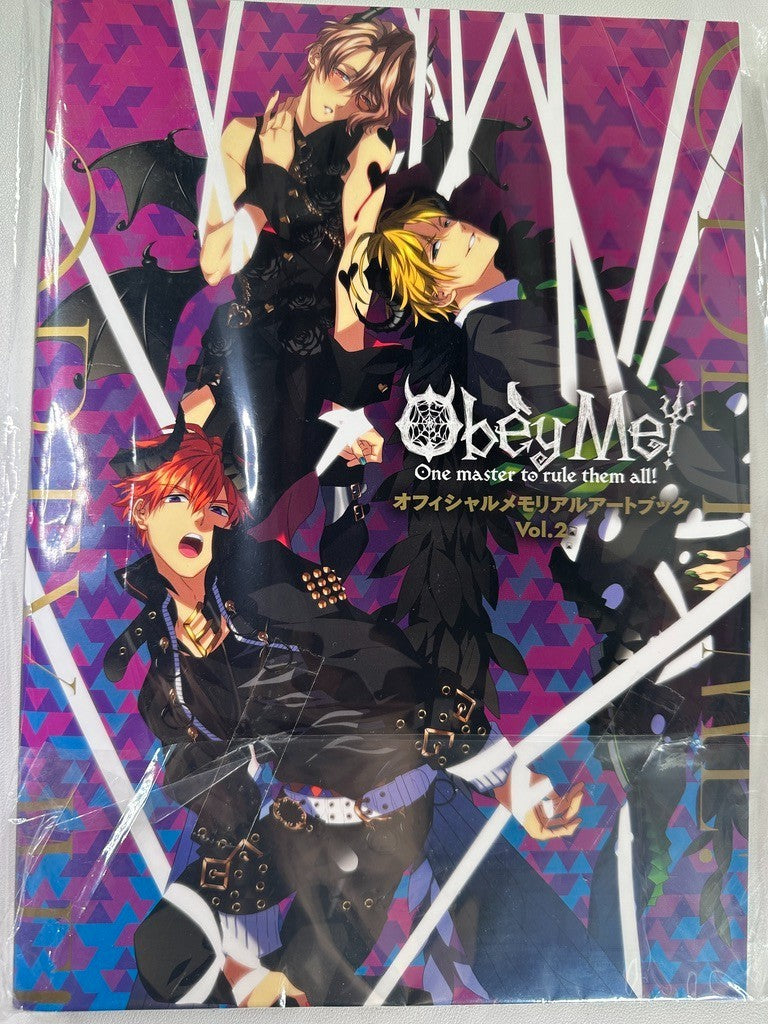 Obey Me! Official Art Book Vol 2 Lucifer Beelzebub Mammon