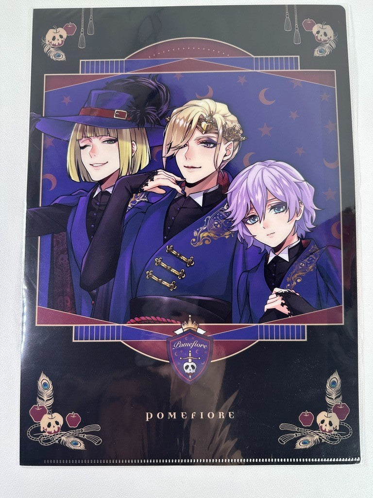 Twisted Wonderland Frame Clear File Pomefiore Vil Epel Rook