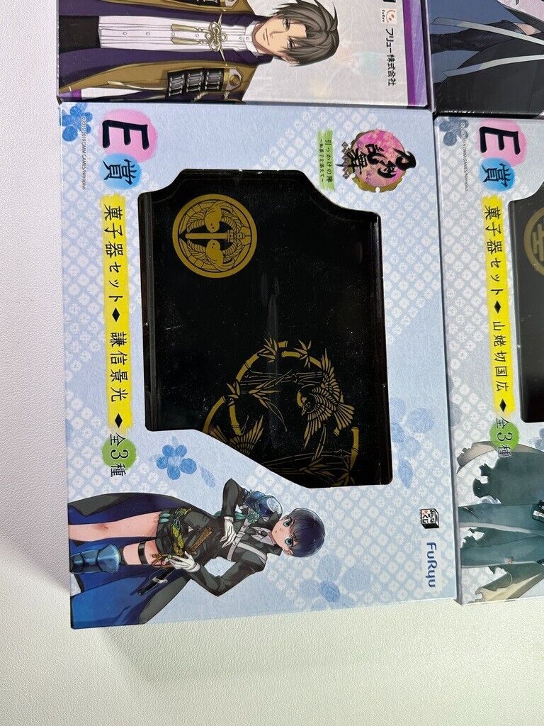 Touken Ranbu ONLINE E Prize Candy Dish W Sword Set 4