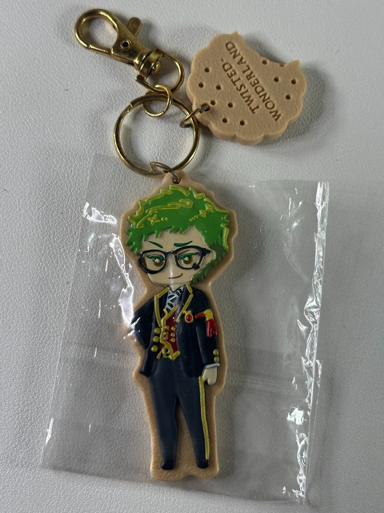 Twisted Wonderland Heartslabyul Trey Clover Icing Cookie Charm