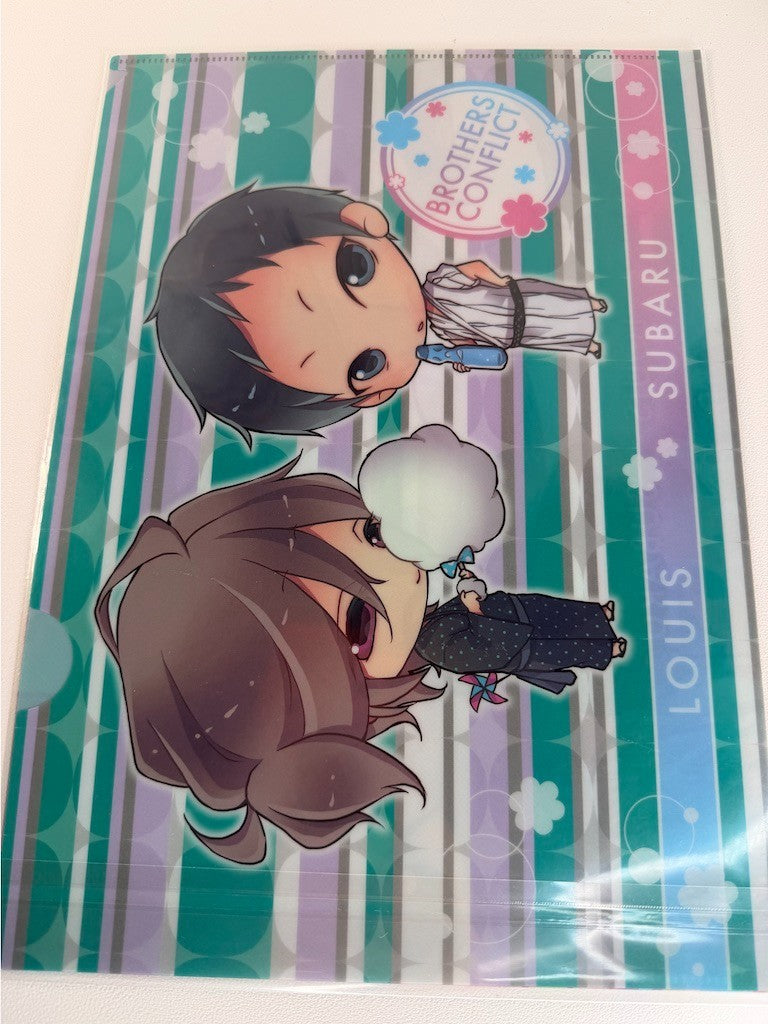 Brothers Conflict Subaru Louis Clear File Set of 2
