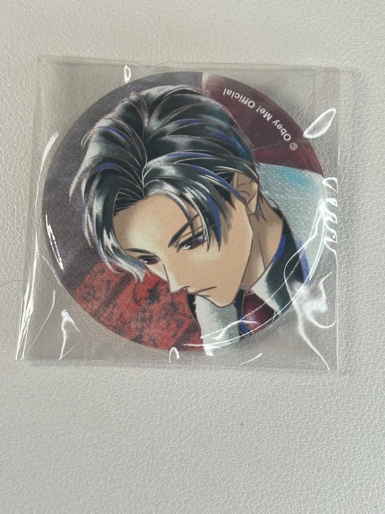 Obey Me! One Master to Rule Them All Can Badge Lucifer