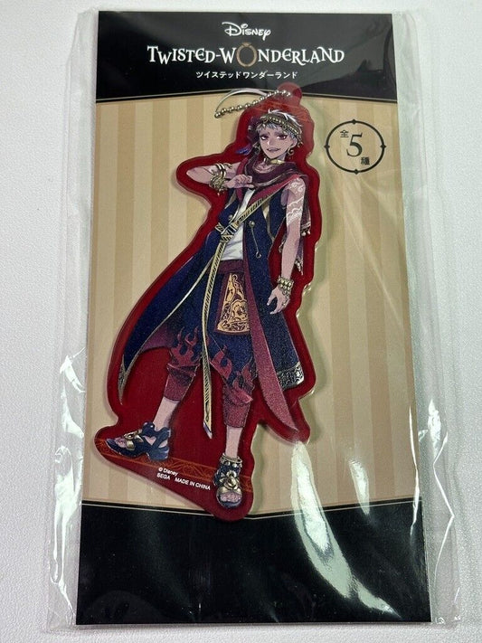 Twisted Wonderland Trinket Scarabia Kalim AlAsim Acrylic Charm Red