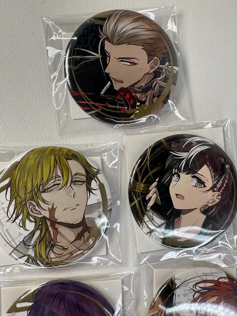Ketsugou Danshi Elements with Emotions Can Badge Set of 5