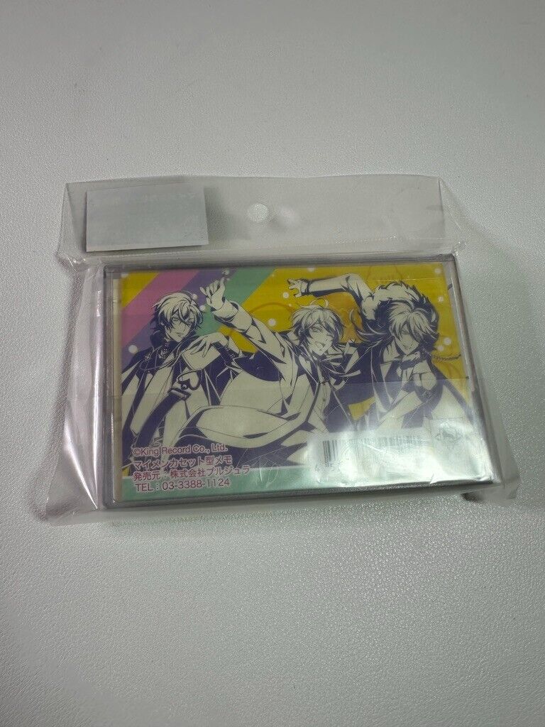 Hypnosis Mic Cassette Memo Memo Pad Set Fling Posse Dice Arisugawa