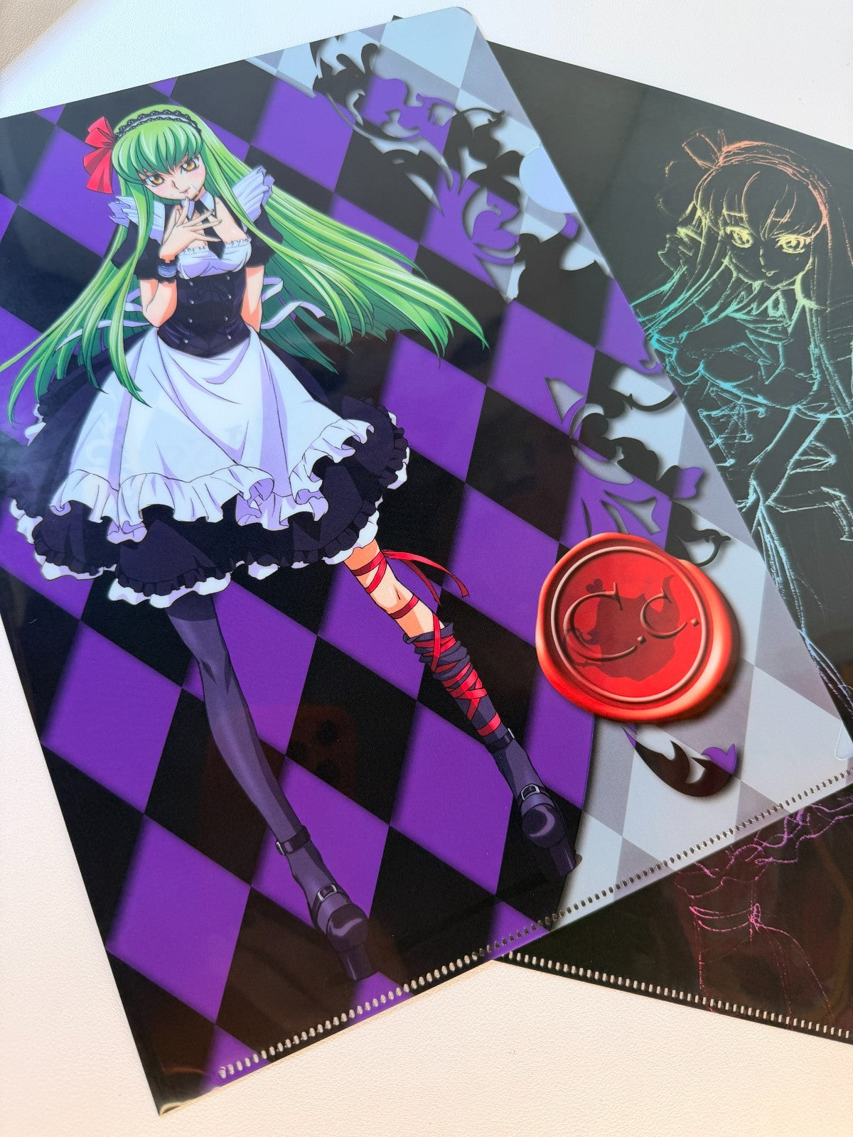 Code Geass in Wonderland Clear File Set CiCi