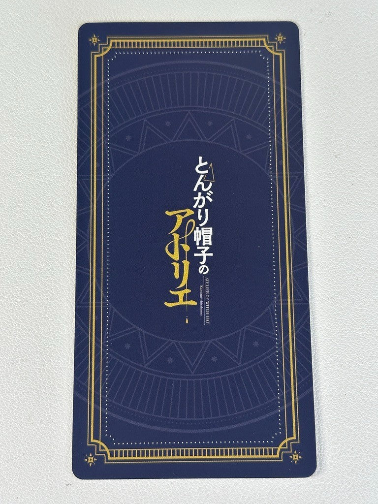 Witch Hat Atelier Qifrey Tarot Card