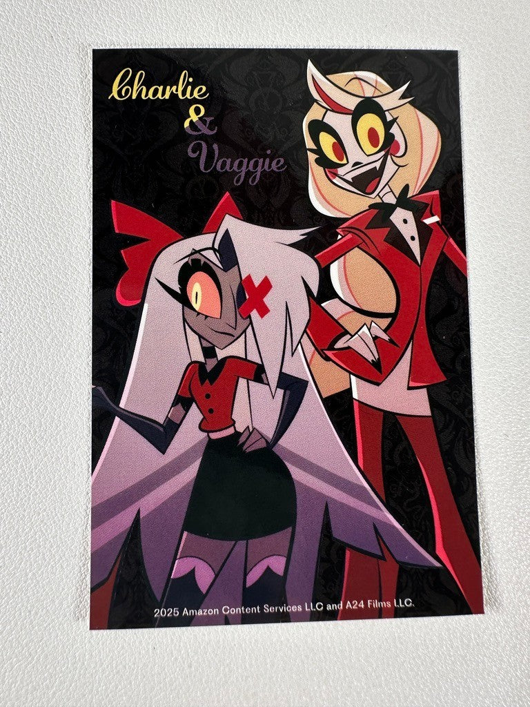 Hazbin Hotel Ikebukuro Pop Up Shop Promotional Sticker Charlie Vaggie