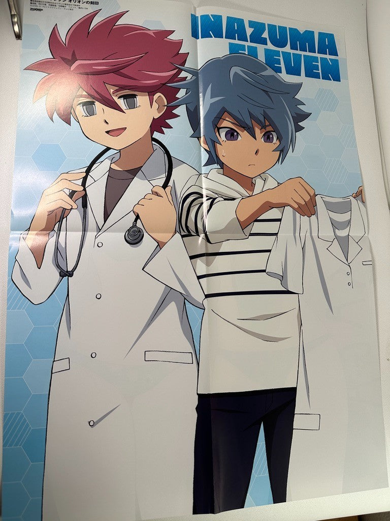 Double Sided Poster Inazuma Eleven Zombie Land Saga Revenge