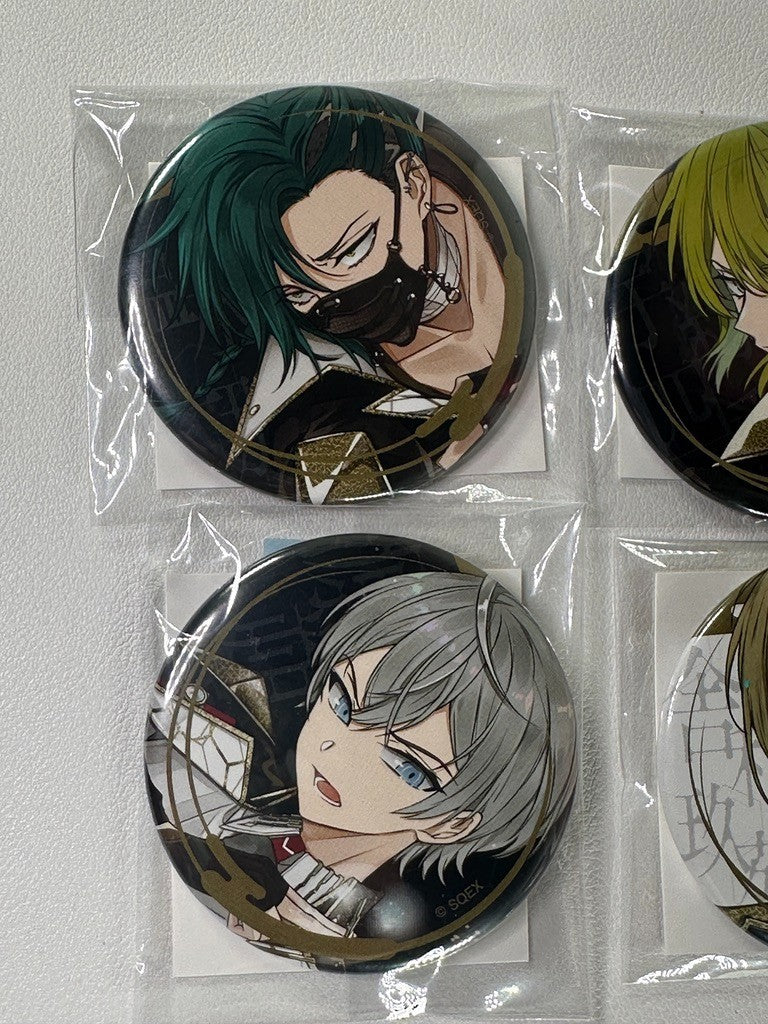 Ketsugou Danshi Elements with Emotions Can Badge Set
