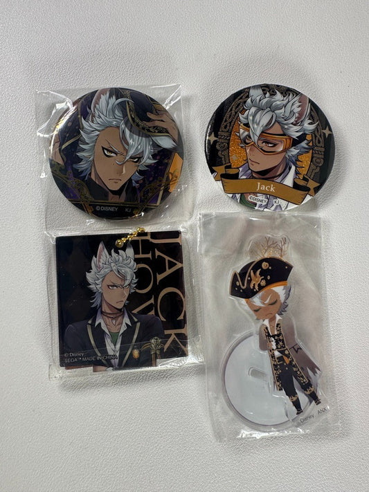 Twisted Wonderland Savanaclaw Can Badge Set Jack Howl