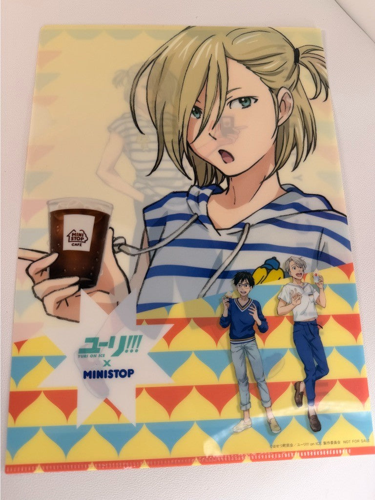 Yuri!!! on Ice Ministop Clear File Yuri Plisetsky