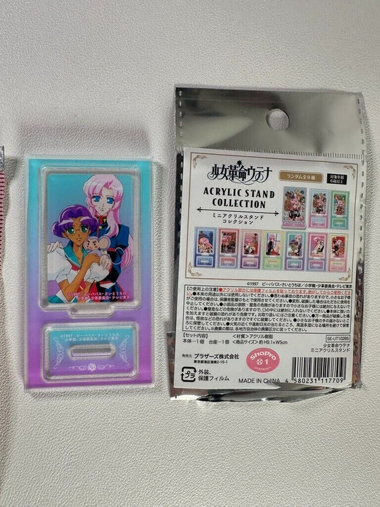 Revolutionary Girl Utena Mini Acrylic Stand Collection Utena Anthy Hug