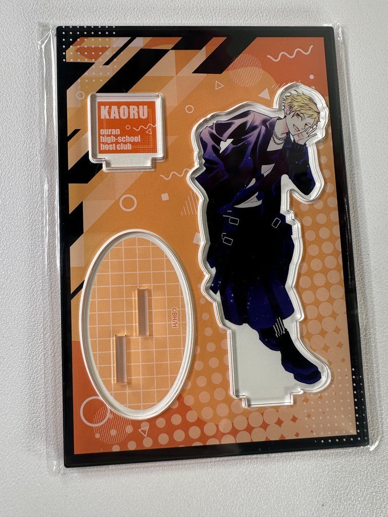 Ouran Highschool Host Club Cafe Collection Acrylic Stand Kaoru Hitachiin