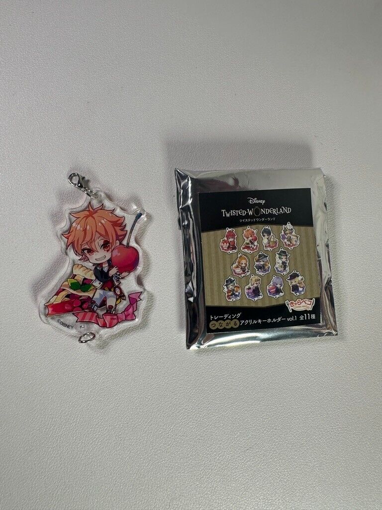Twisted Wonderland Peko Acrylic Charm Heartslabyul Ace Trappola