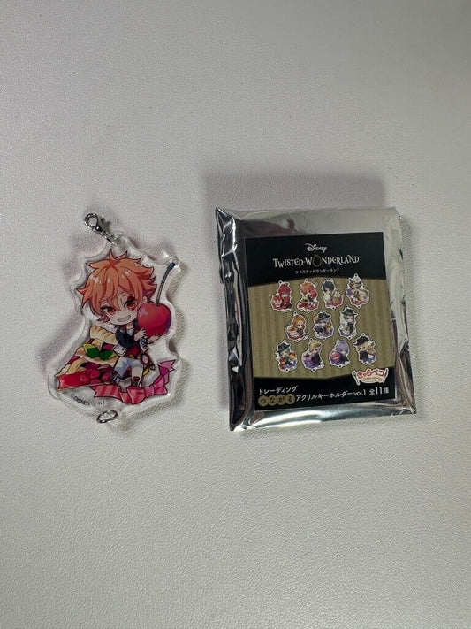 Twisted Wonderland Peko Acrylic Charm Heartslabyul Ace Trappola