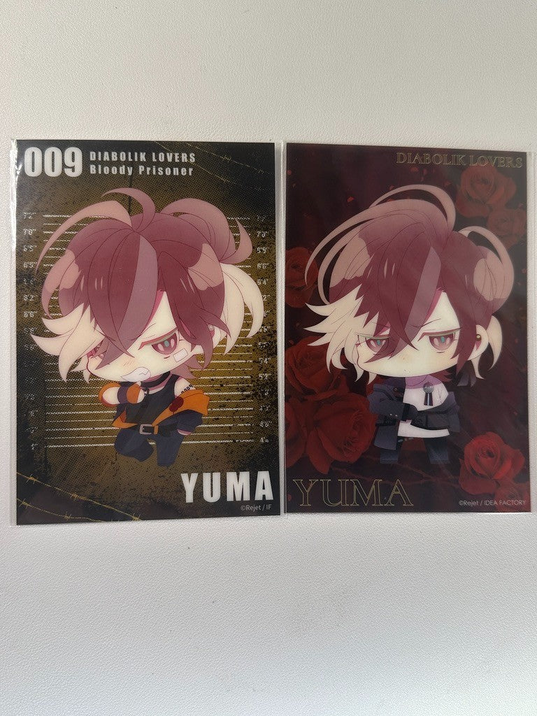 Diabolik Lovers Bloody Prisoner Chibi Vampire Card Set Yuma Mukami