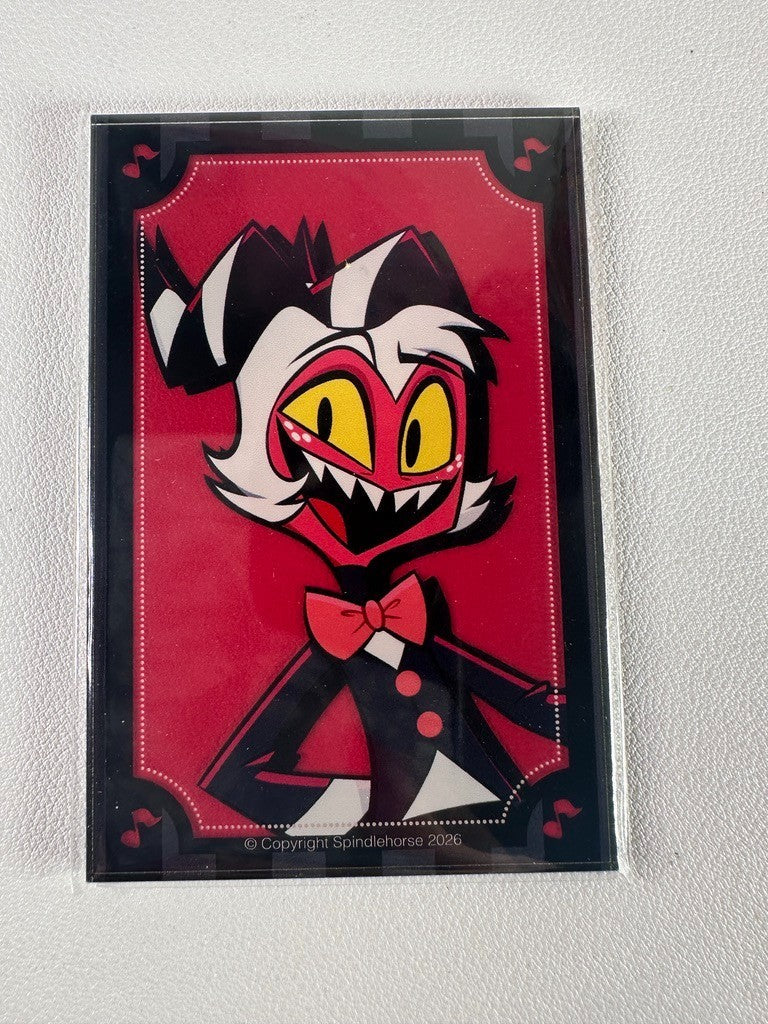 Helluva Boss Smile Base Acrylic Card Moxxie