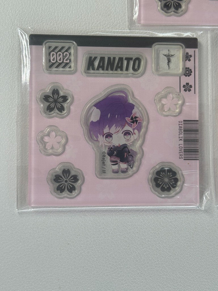 Diabolik Lovers Clear Pink Square Kino Carla Kanato