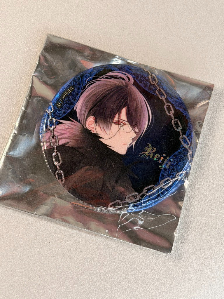 Diabolik Lovers Medium Can Badge Reiji Sakamaki Feather Collar