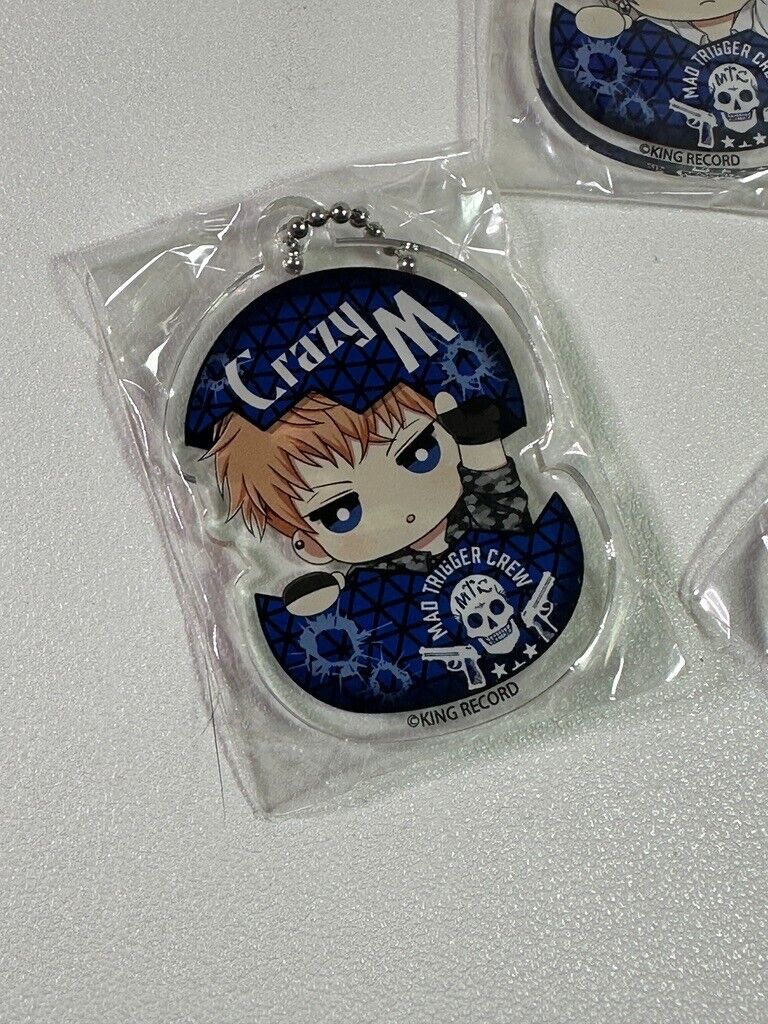 Hypnosis Mic Mad Trigger Crew Yokohama Division Acrylic Charm Set Jyuto Rio