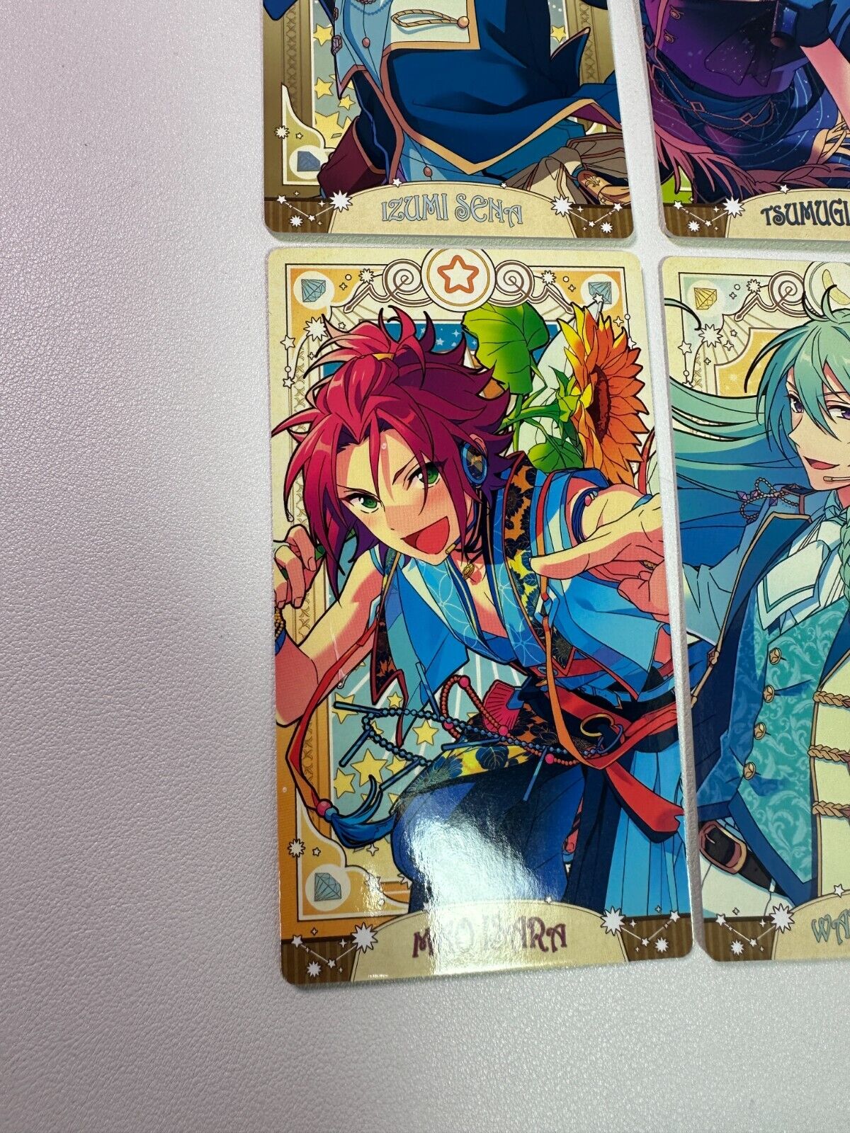 Ensemble Stars Arcana Cards Set of 4  Izumi Tsumugi Wataru Mao