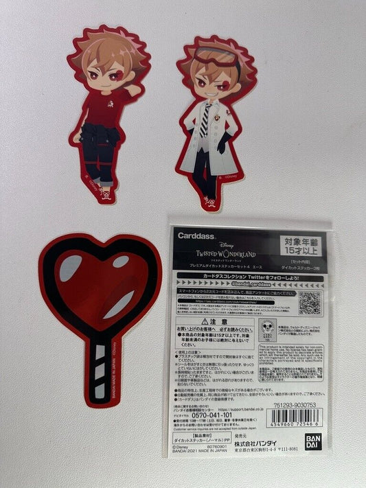 Twisted Wonderland Experimental Sticker Set Heartslabyul Ace Trappola