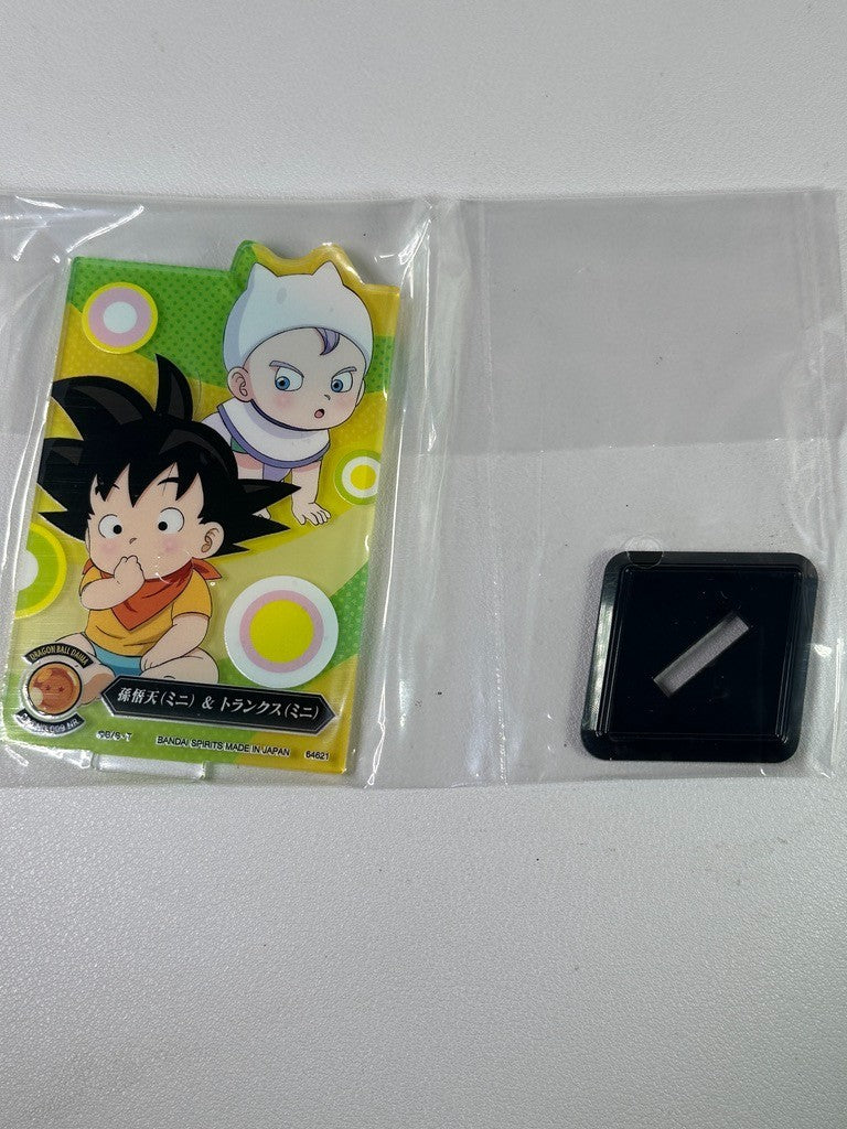 Dragon Ball GT ACLLECT Acrylic Stand VS Omnibus Prize J Baby Goku Trunks
