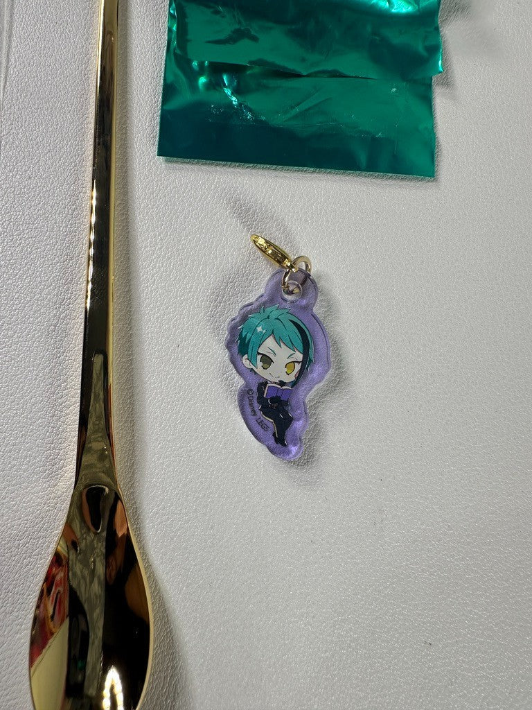 Twisted Wonderland Oh My Cafe Muddler Spoon w Charm Octavinelle Jade Leech